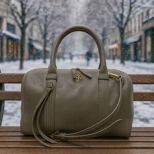 Tory Burch Gray crossbody Satchel